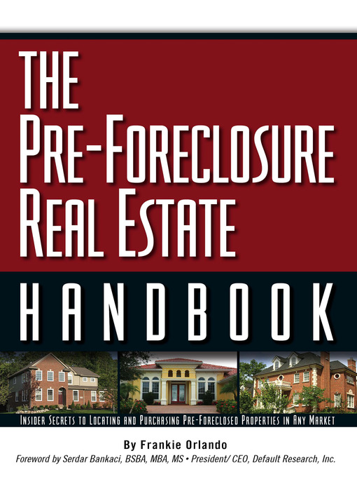 Title details for The Pre-Foreclosure Real Estate Handbook by Frankie Orlando - Available